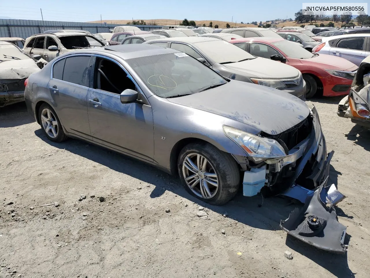 2015 Infiniti Q40 VIN: JN1CV6AP5FM580556 Lot: 63930904