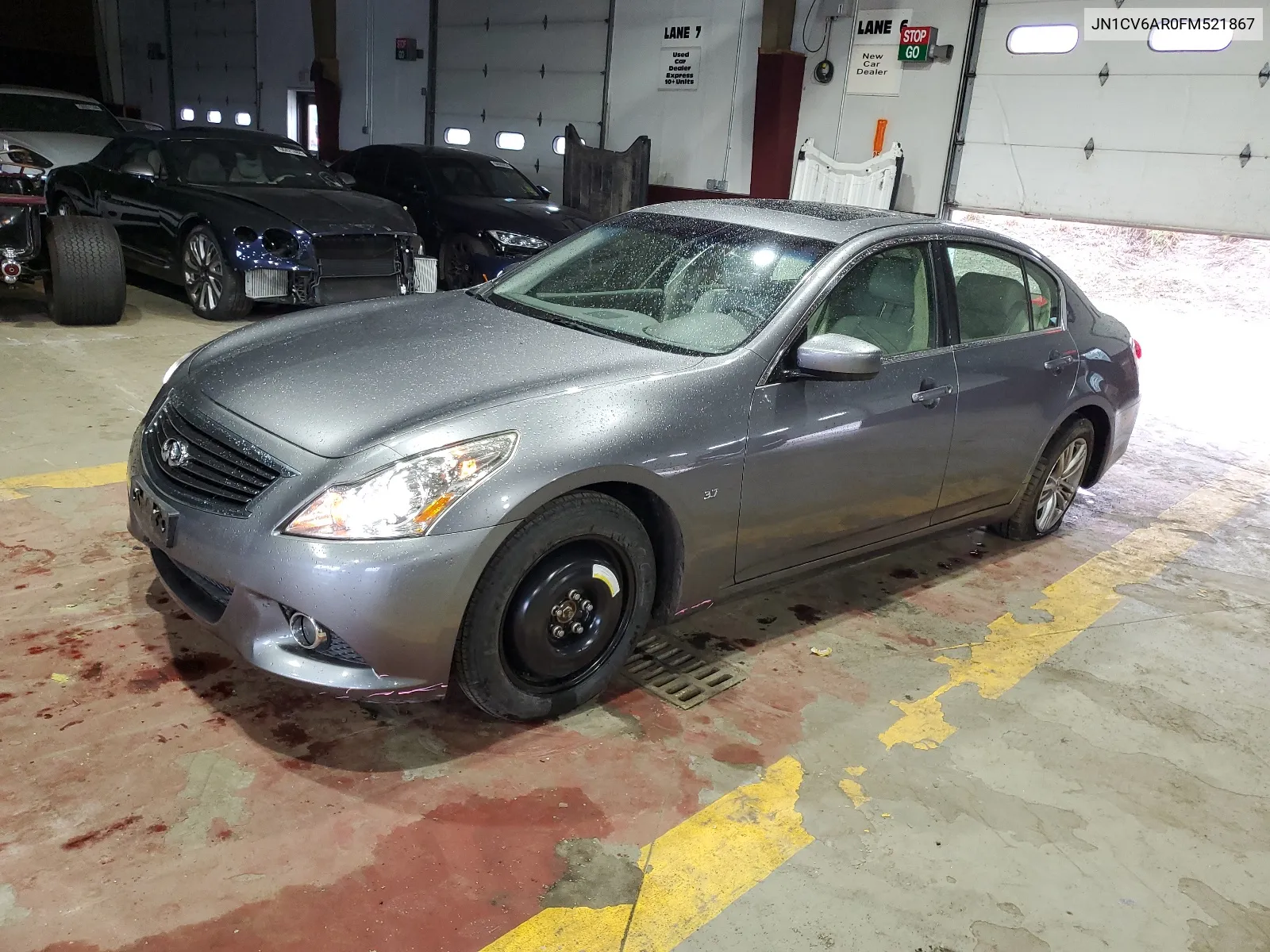 2015 Infiniti Q40 VIN: JN1CV6AR0FM521867 Lot: 64668144