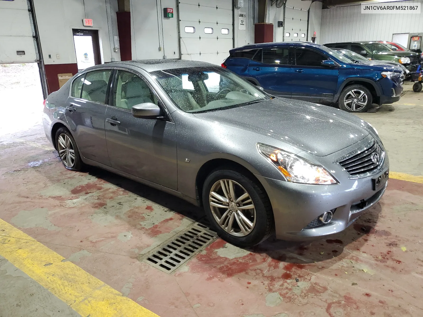 2015 Infiniti Q40 VIN: JN1CV6AR0FM521867 Lot: 64668144