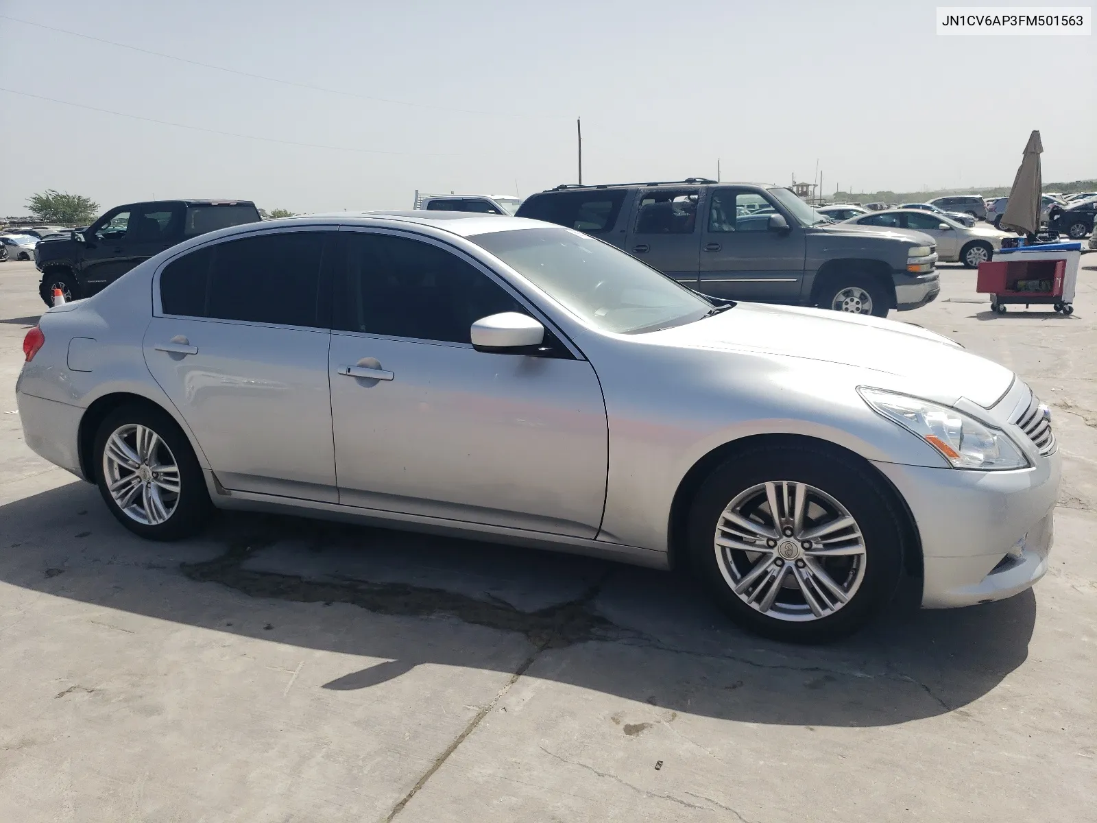 2015 Infiniti Q40 VIN: JN1CV6AP3FM501563 Lot: 65633804