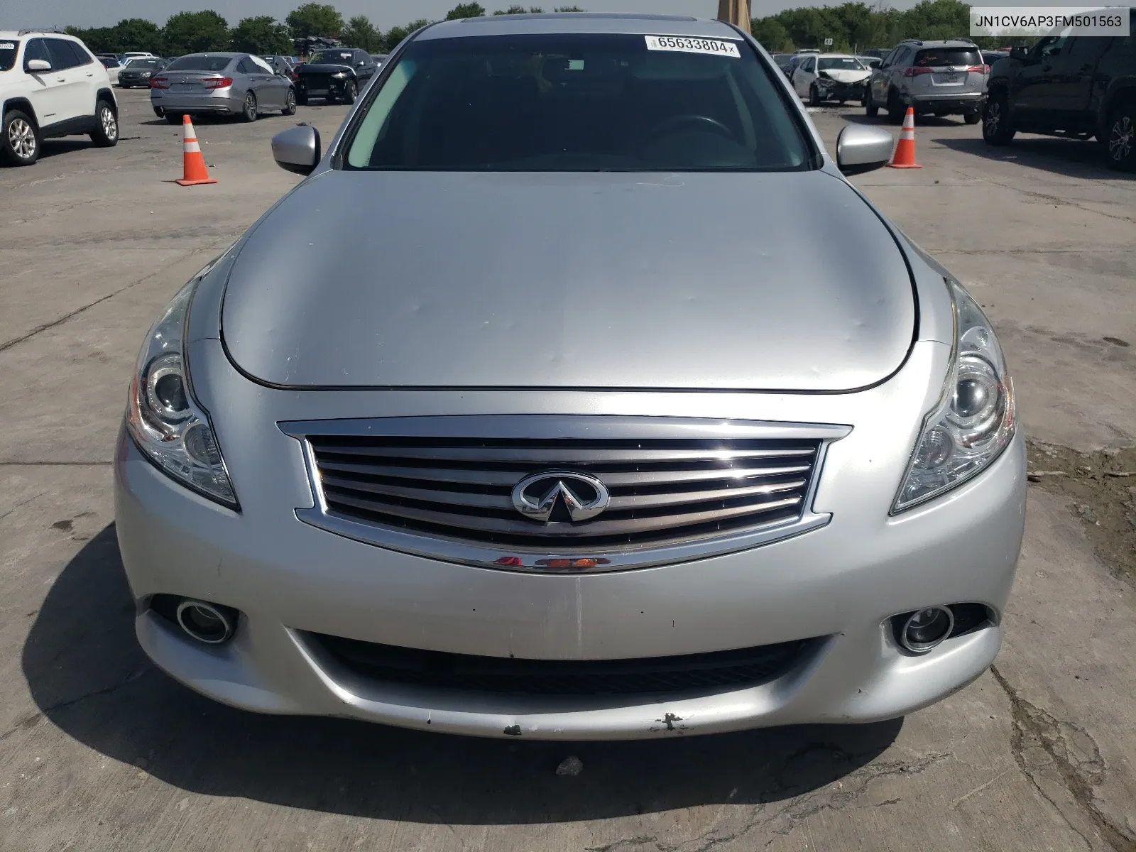 2015 Infiniti Q40 VIN: JN1CV6AP3FM501563 Lot: 65633804