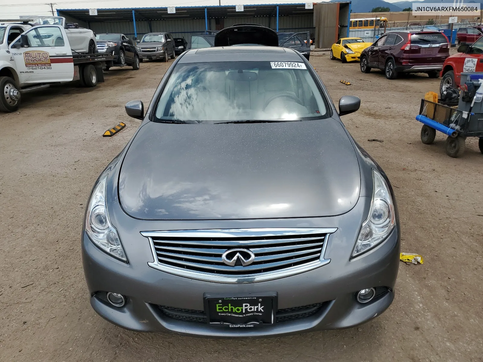 2015 Infiniti Q40 VIN: JN1CV6ARXFM650084 Lot: 66079924