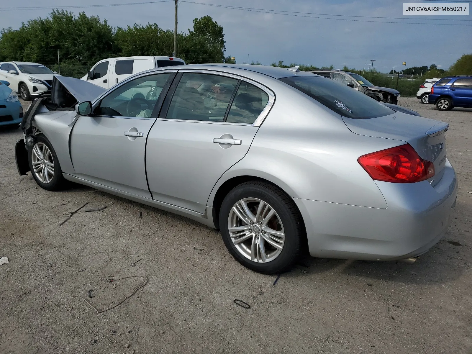 2015 Infiniti Q40 VIN: JN1CV6AR3FM650217 Lot: 66603214