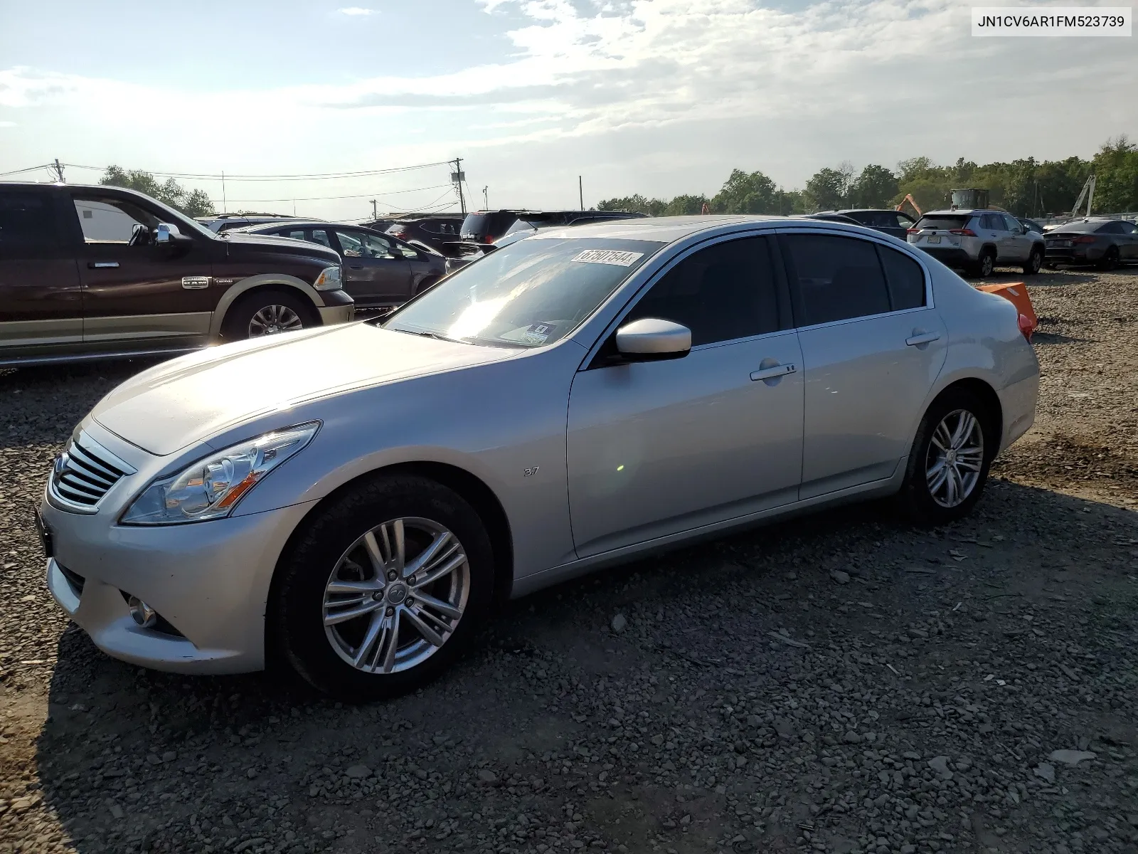 2015 Infiniti Q40 VIN: JN1CV6AR1FM523739 Lot: 67507544