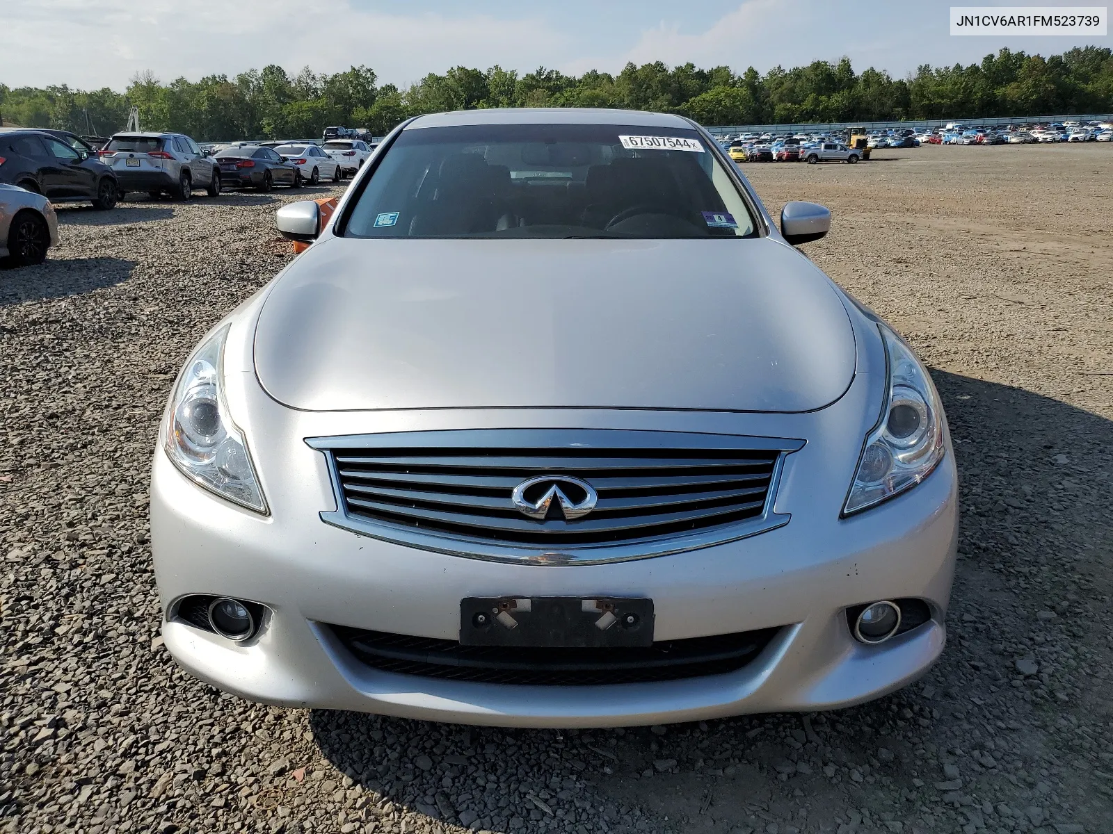 2015 Infiniti Q40 VIN: JN1CV6AR1FM523739 Lot: 67507544