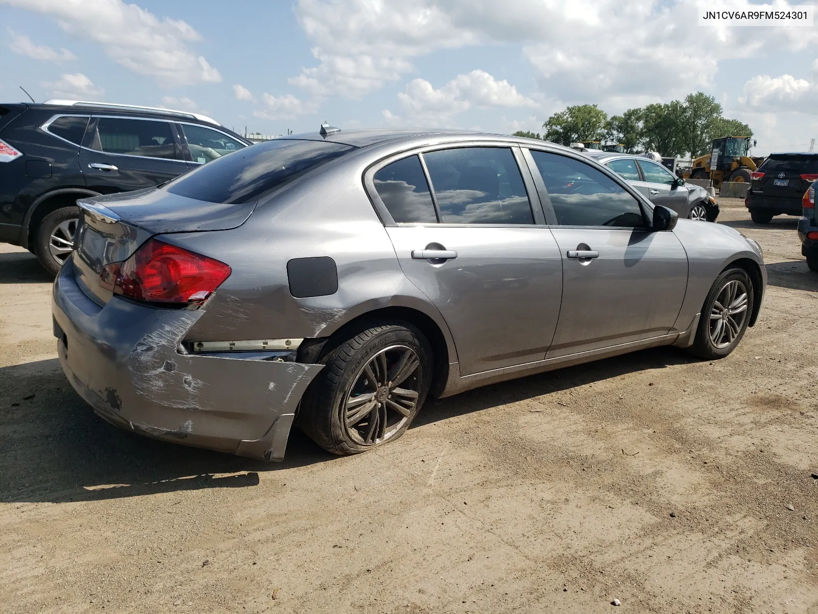 2015 Infiniti Q40 VIN: JN1CV6AR9FM524301 Lot: 67874984