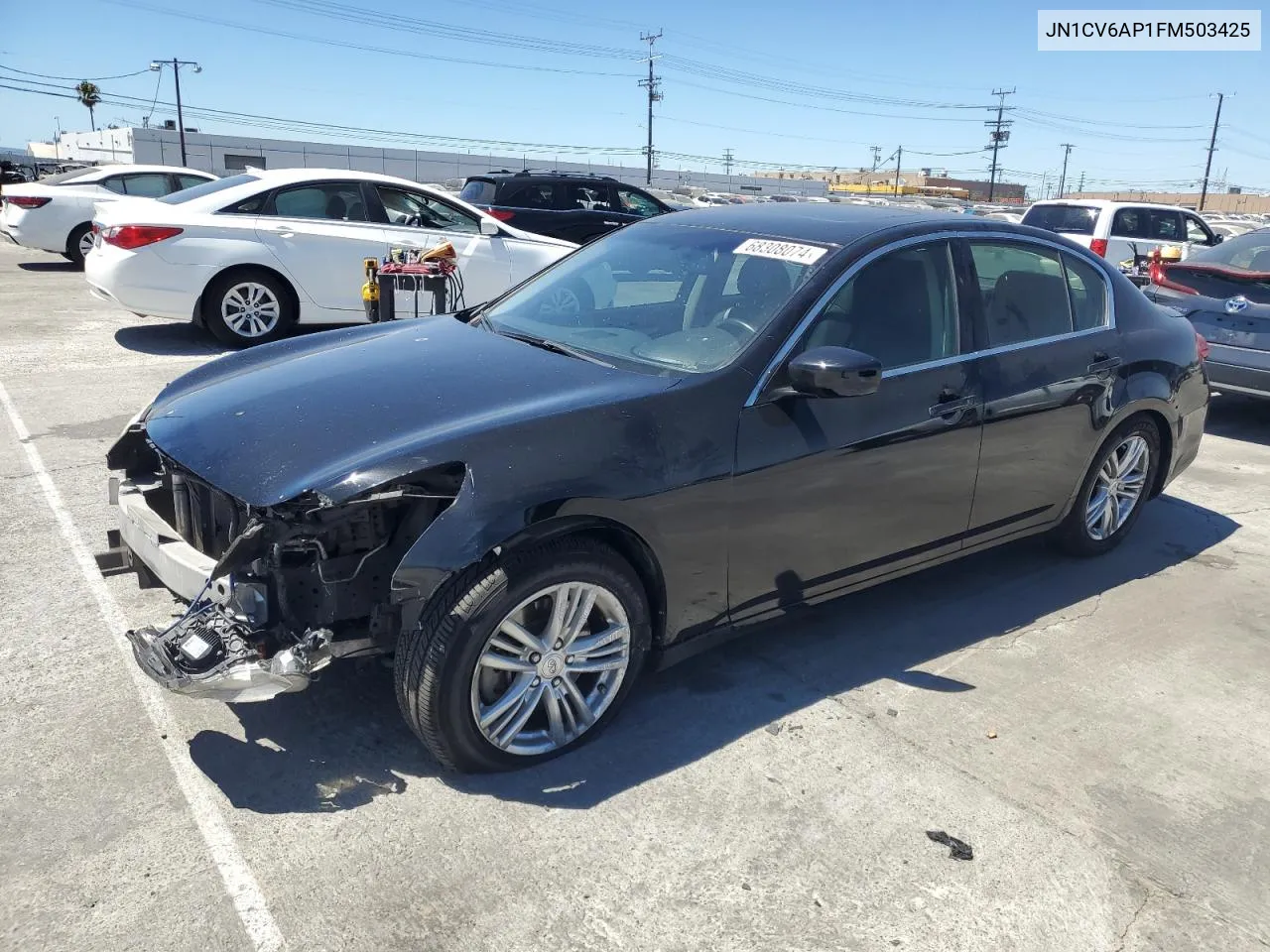 2015 Infiniti Q40 VIN: JN1CV6AP1FM503425 Lot: 68308074