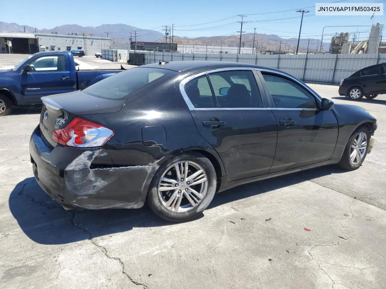 2015 Infiniti Q40 VIN: JN1CV6AP1FM503425 Lot: 68308074