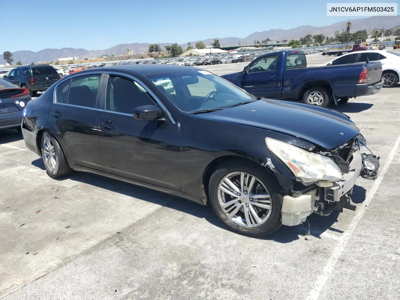 2015 Infiniti Q40 VIN: JN1CV6AP1FM503425 Lot: 68308074