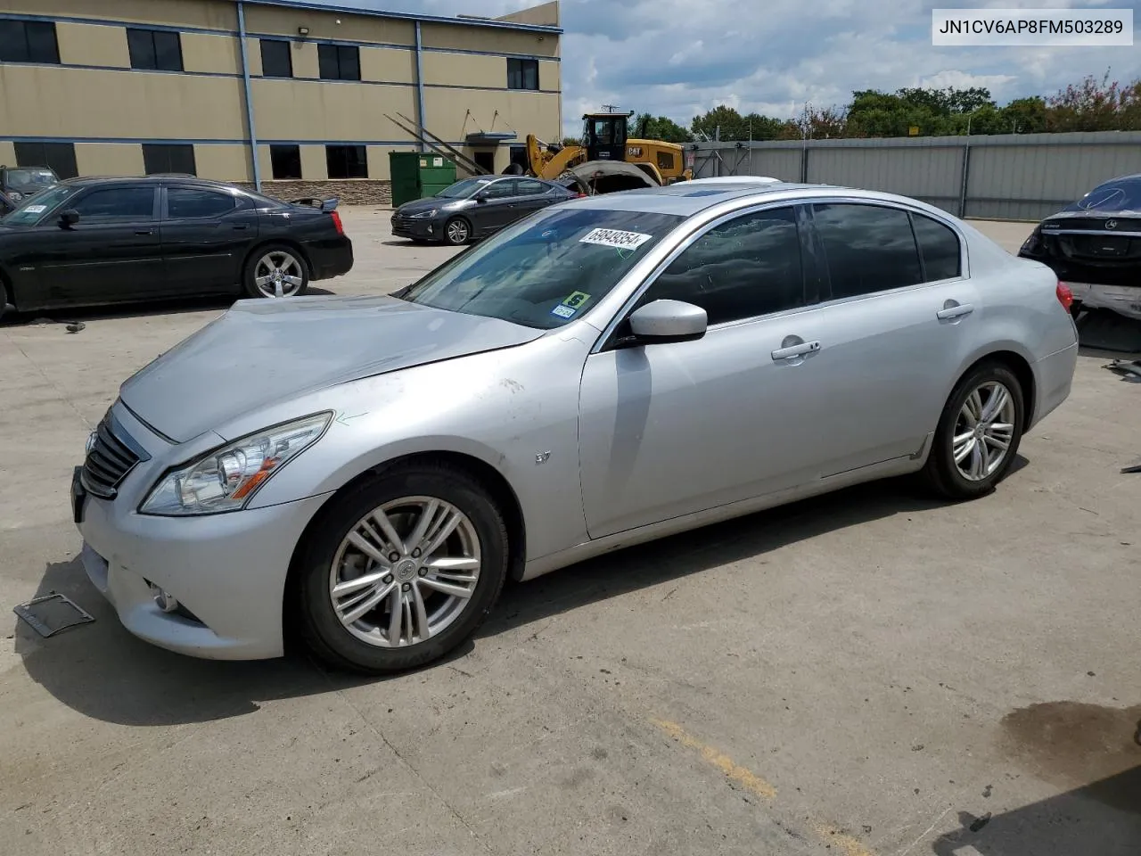 2015 Infiniti Q40 VIN: JN1CV6AP8FM503289 Lot: 69849354