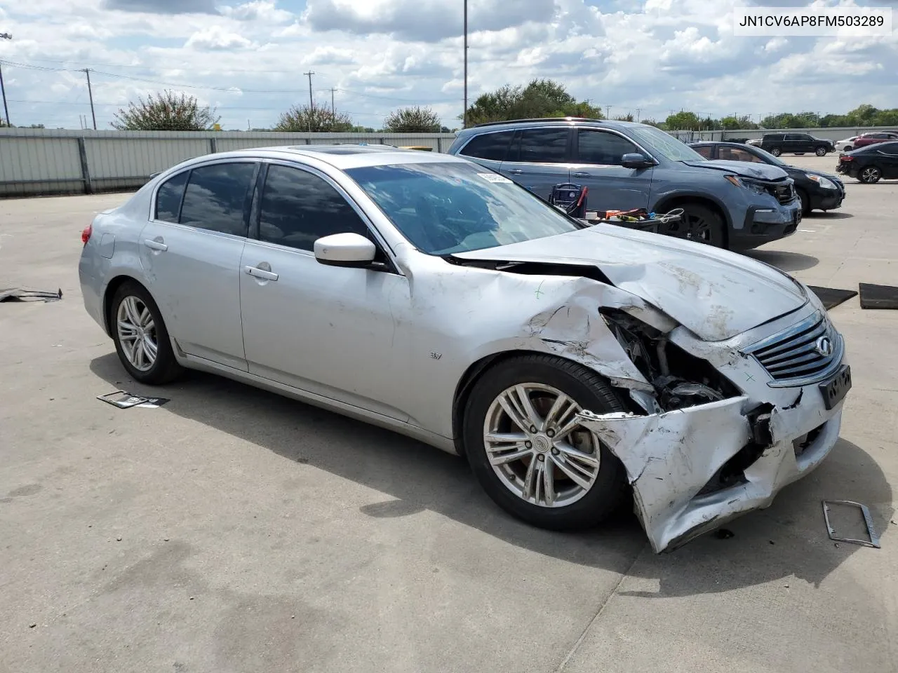 2015 Infiniti Q40 VIN: JN1CV6AP8FM503289 Lot: 69849354