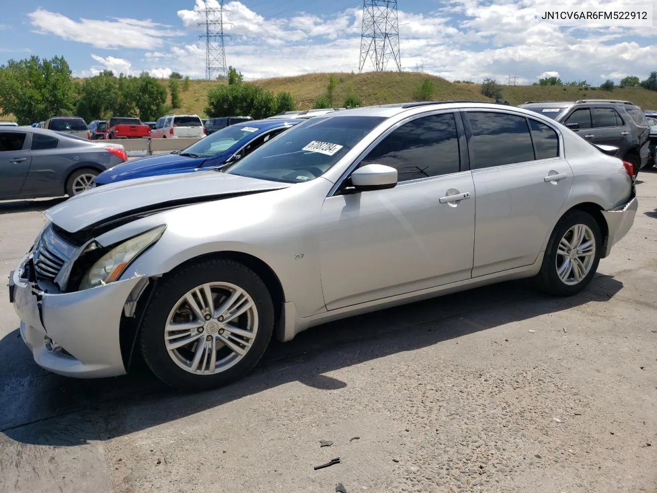 2015 Infiniti Q40 VIN: JN1CV6AR6FM522912 Lot: 70523174