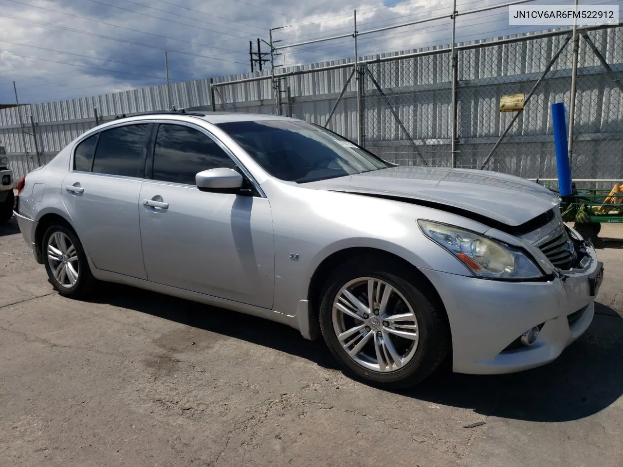 2015 Infiniti Q40 VIN: JN1CV6AR6FM522912 Lot: 70523174