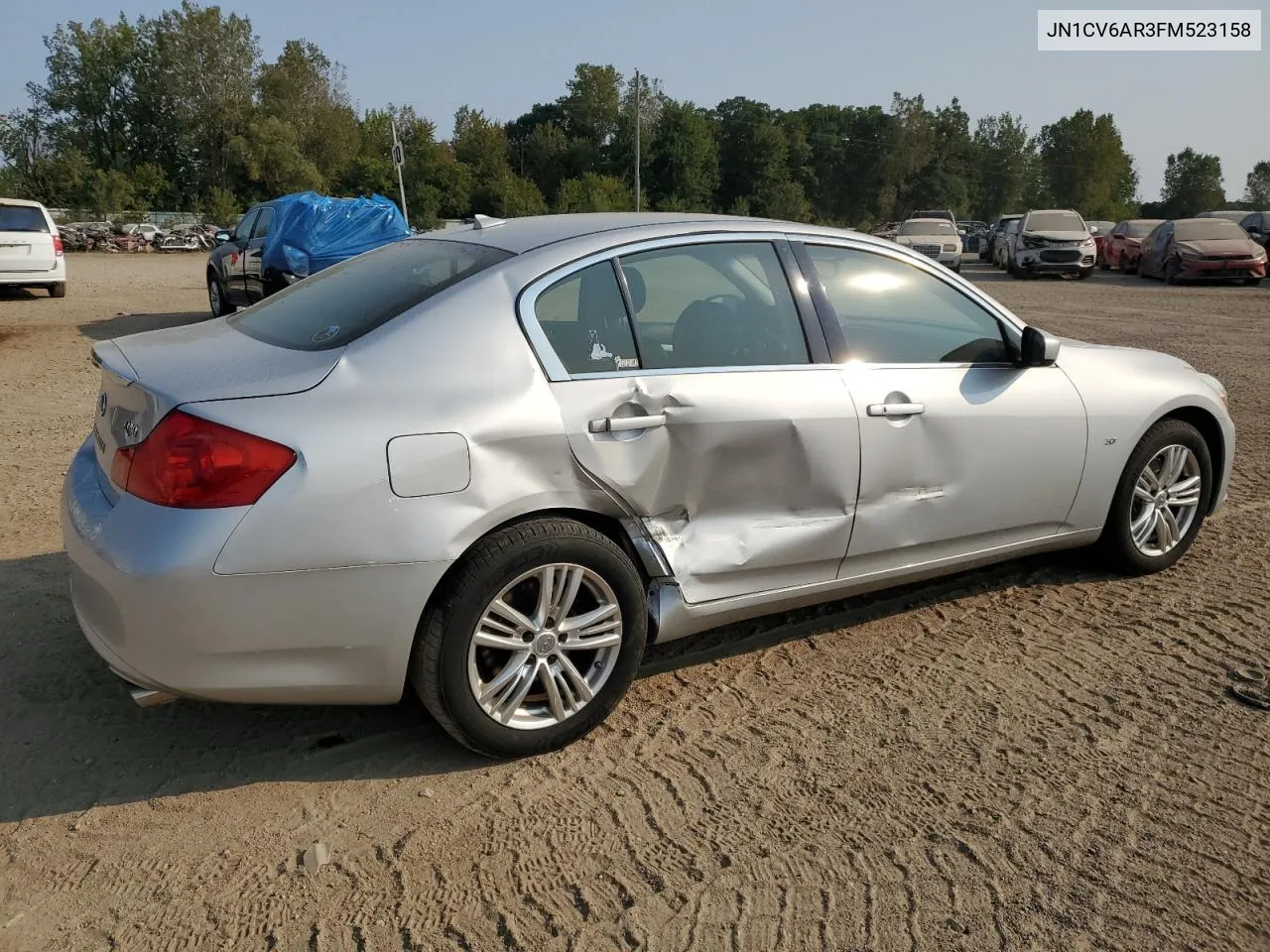 2015 Infiniti Q40 VIN: JN1CV6AR3FM523158 Lot: 71269224