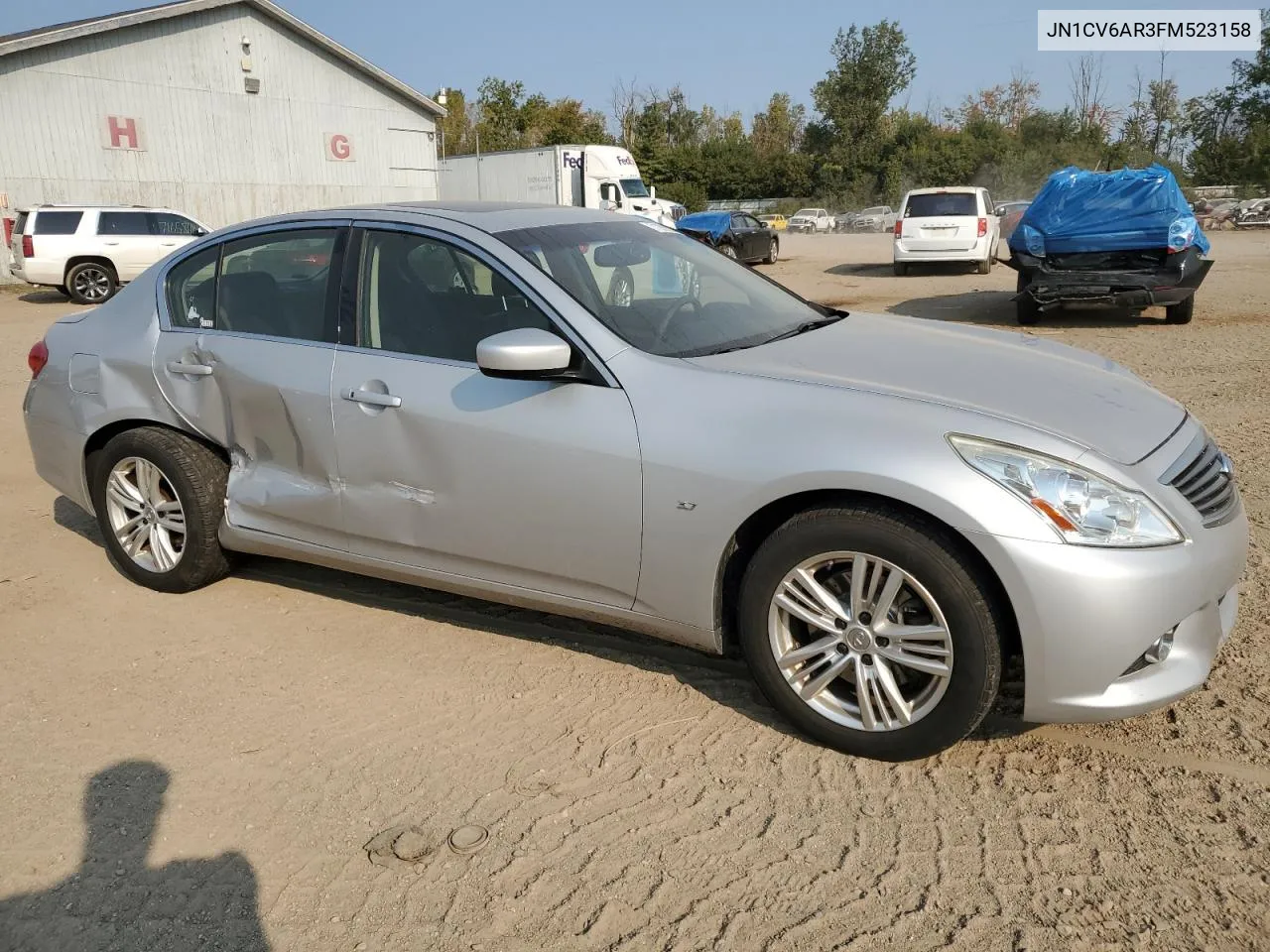 2015 Infiniti Q40 VIN: JN1CV6AR3FM523158 Lot: 71269224