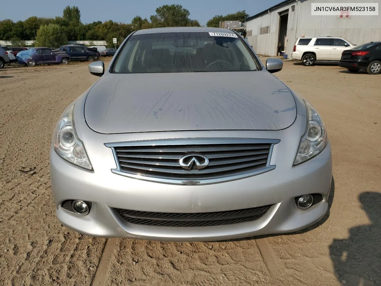 2015 Infiniti Q40 VIN: JN1CV6AR3FM523158 Lot: 71269224