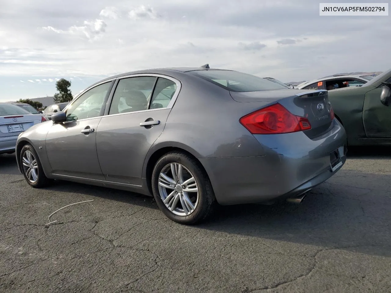 2015 Infiniti Q40 VIN: JN1CV6AP5FM502794 Lot: 71603064