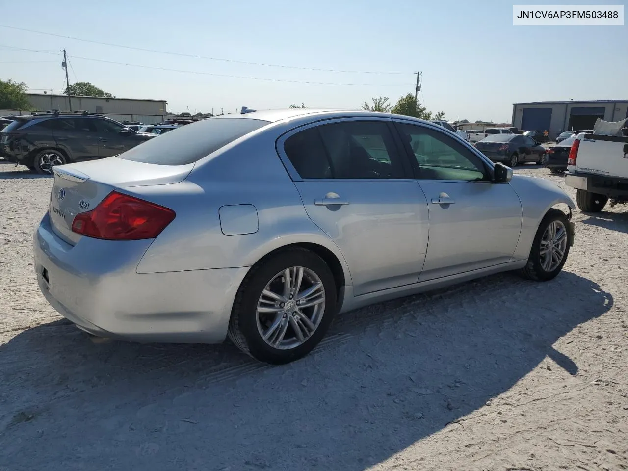 2015 Infiniti Q40 VIN: JN1CV6AP3FM503488 Lot: 72098284