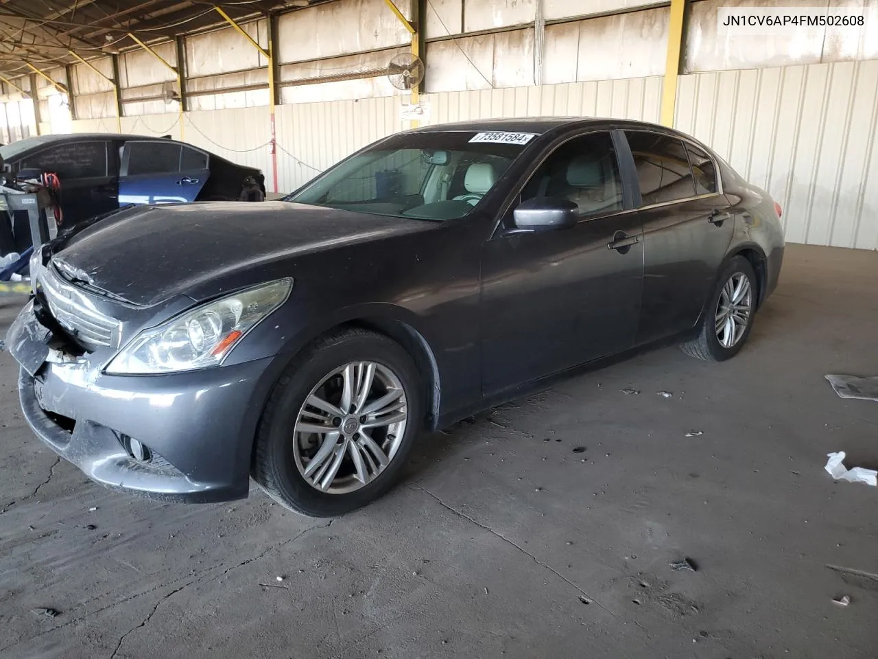 2015 Infiniti Q40 VIN: JN1CV6AP4FM502608 Lot: 73581584