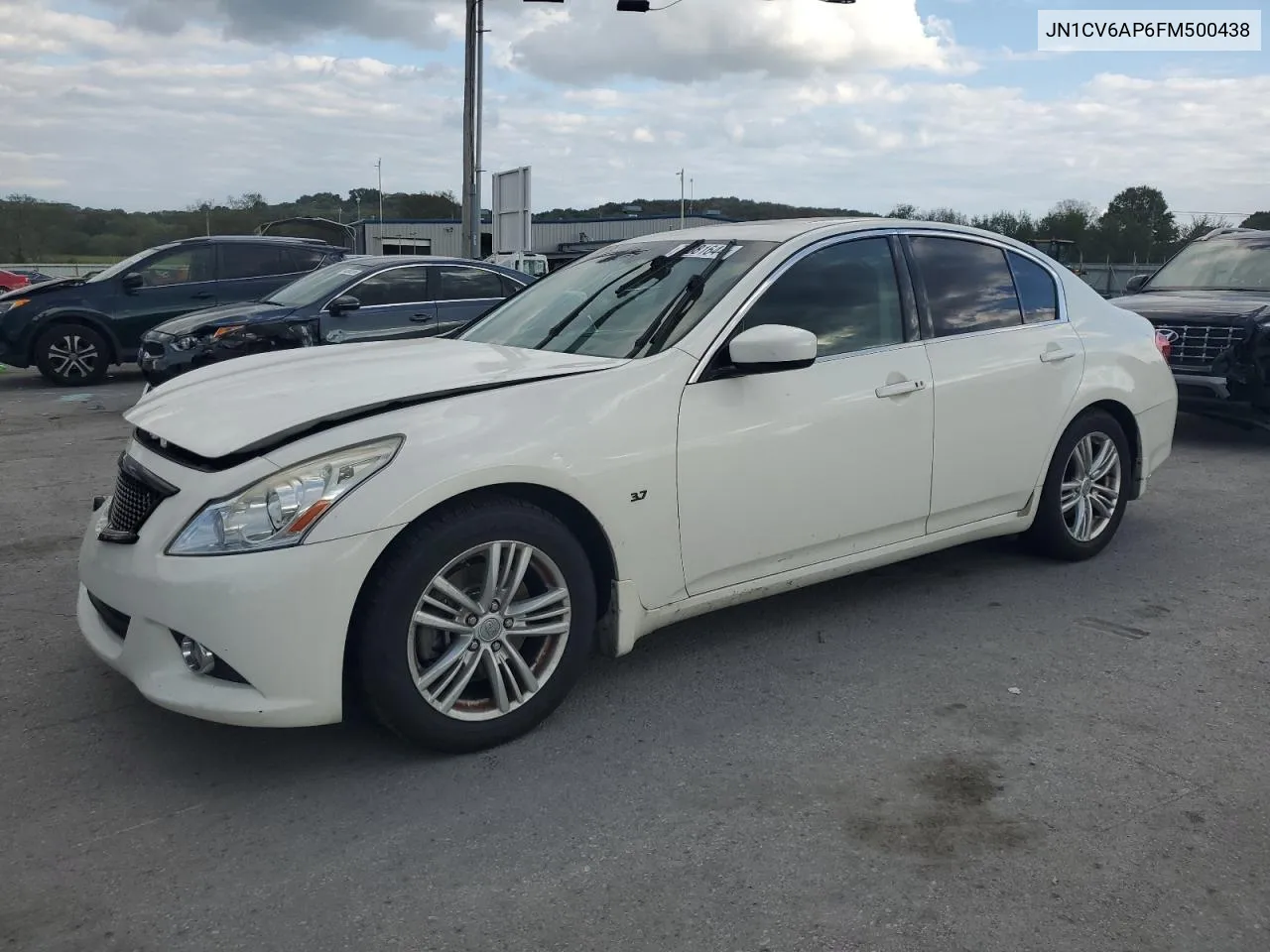 2015 Infiniti Q40 VIN: JN1CV6AP6FM500438 Lot: 74081644