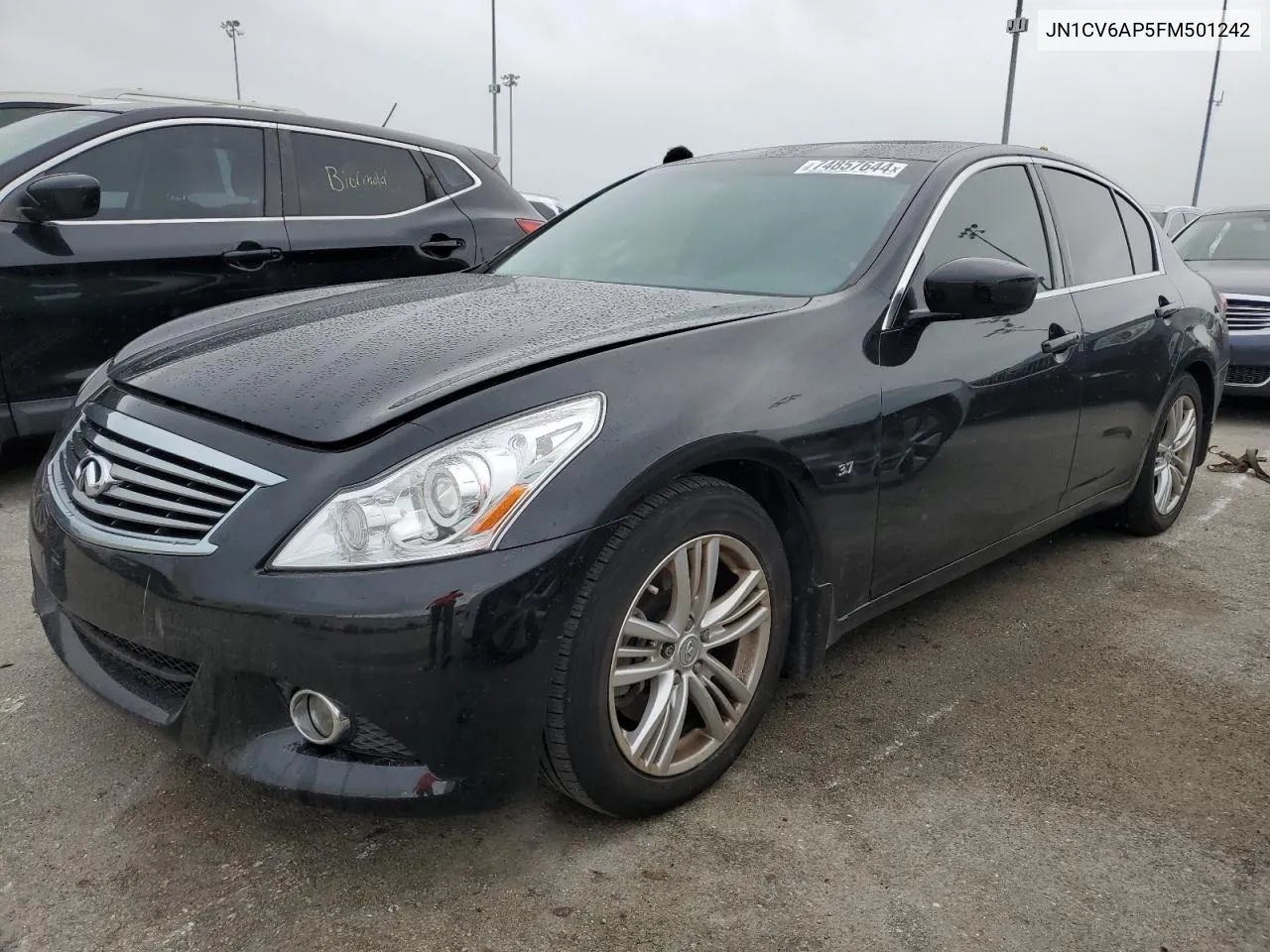 2015 Infiniti Q40 VIN: JN1CV6AP5FM501242 Lot: 74857644