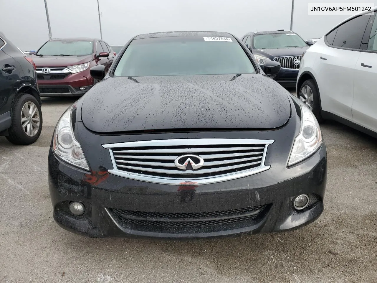 2015 Infiniti Q40 VIN: JN1CV6AP5FM501242 Lot: 74857644