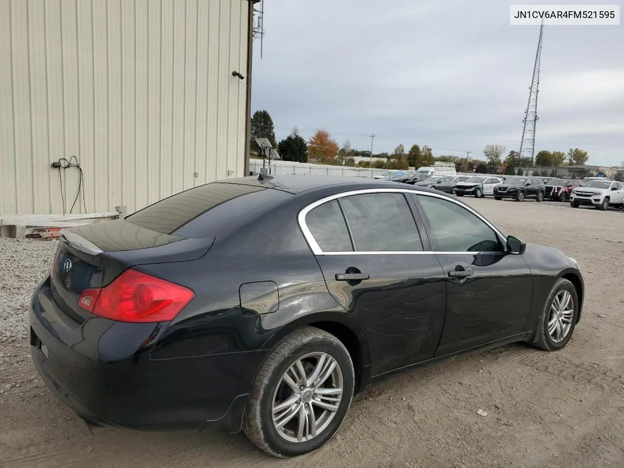 2015 Infiniti Q40 VIN: JN1CV6AR4FM521595 Lot: 75640594