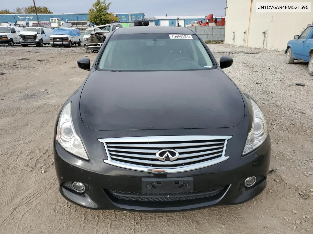 2015 Infiniti Q40 VIN: JN1CV6AR4FM521595 Lot: 75640594