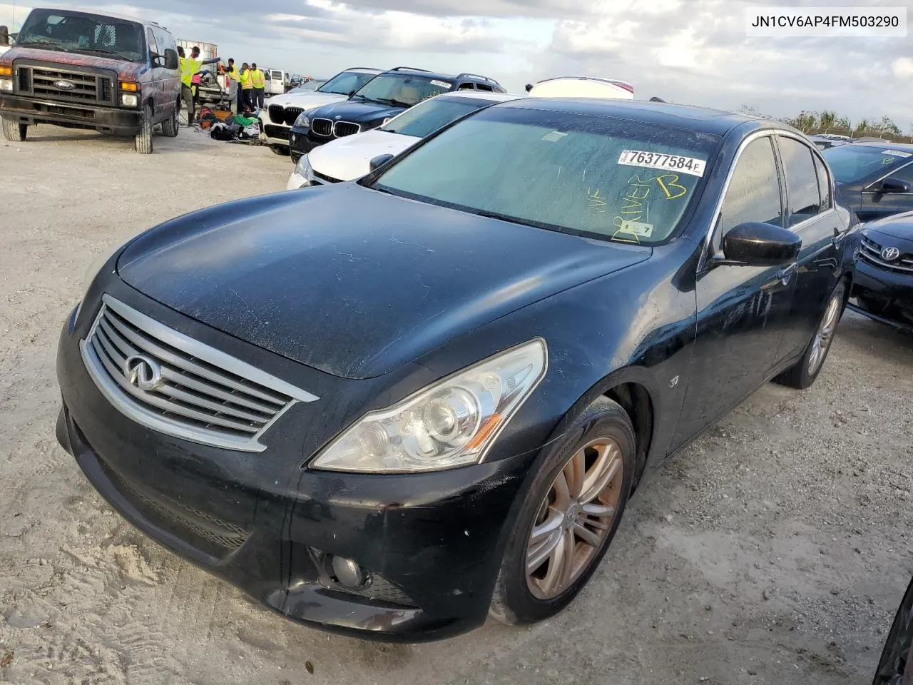 2015 Infiniti Q40 VIN: JN1CV6AP4FM503290 Lot: 76377584