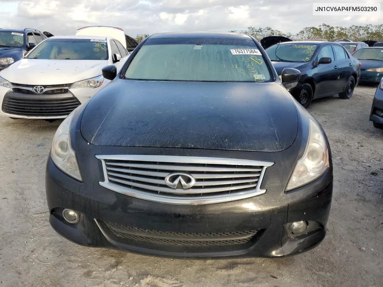 2015 Infiniti Q40 VIN: JN1CV6AP4FM503290 Lot: 76377584