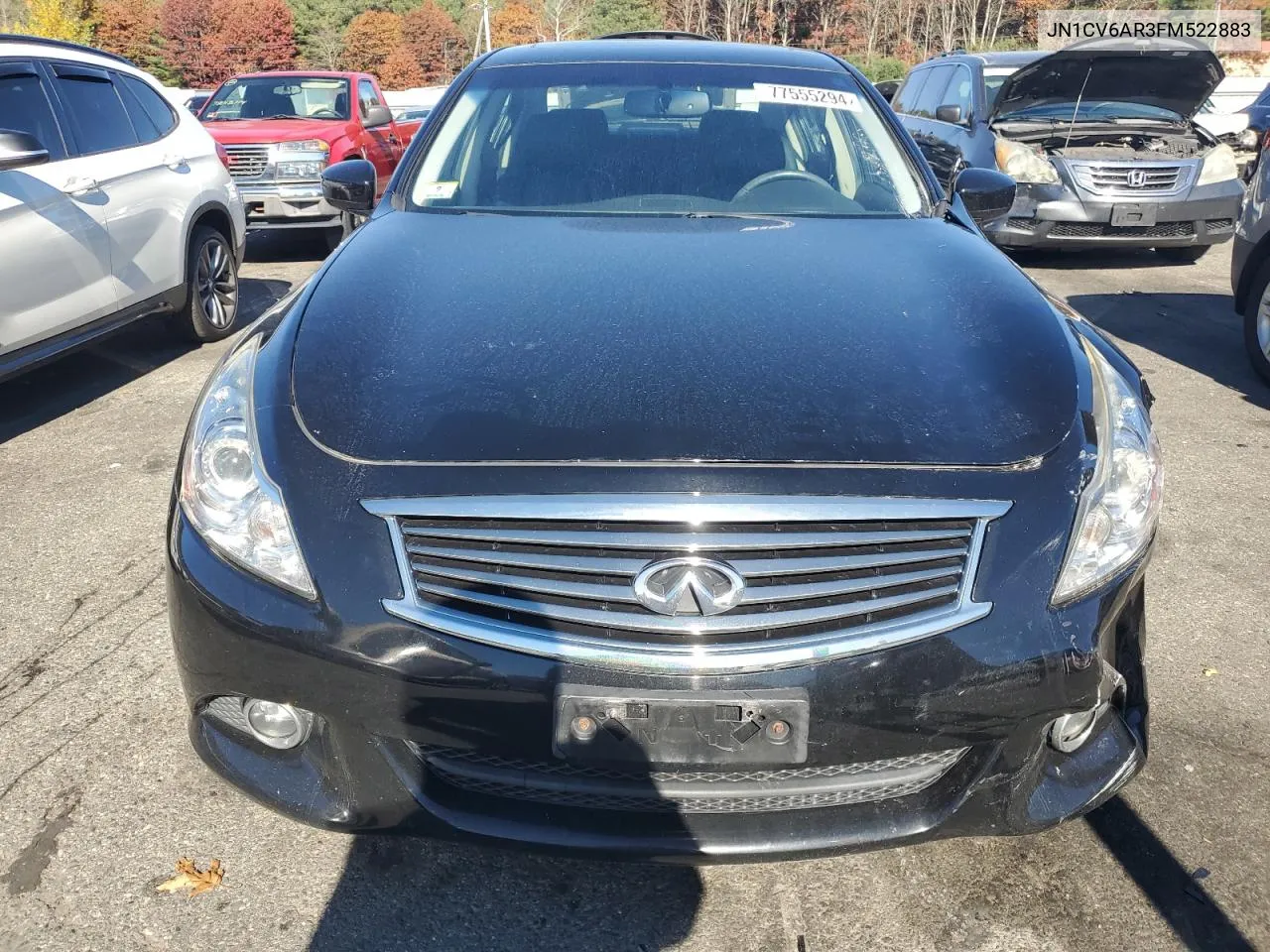 2015 Infiniti Q40 VIN: JN1CV6AR3FM522883 Lot: 77555294