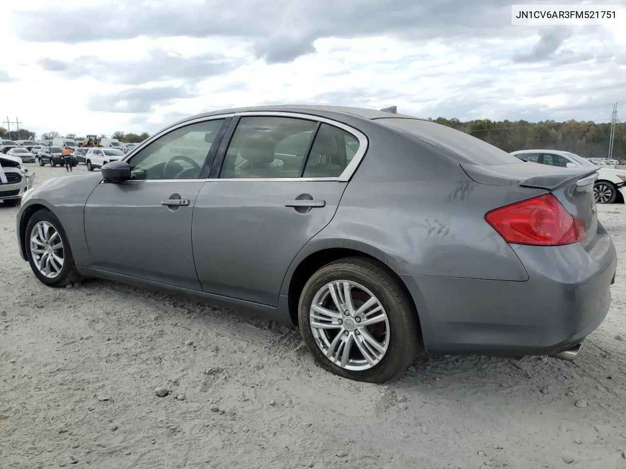 2015 Infiniti Q40 VIN: JN1CV6AR3FM521751 Lot: 77569534