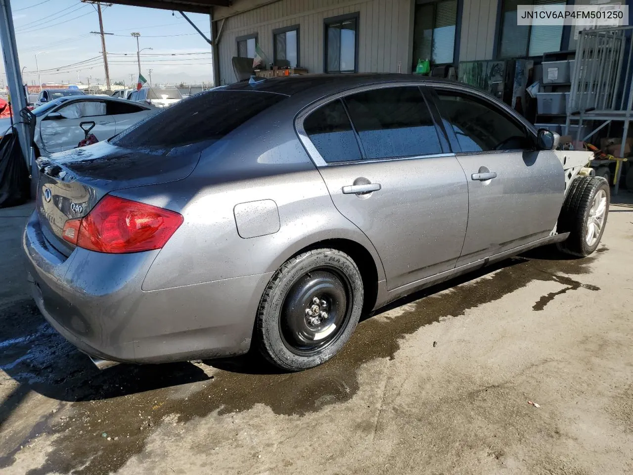 2015 Infiniti Q40 VIN: JN1CV6AP4FM501250 Lot: 77817864