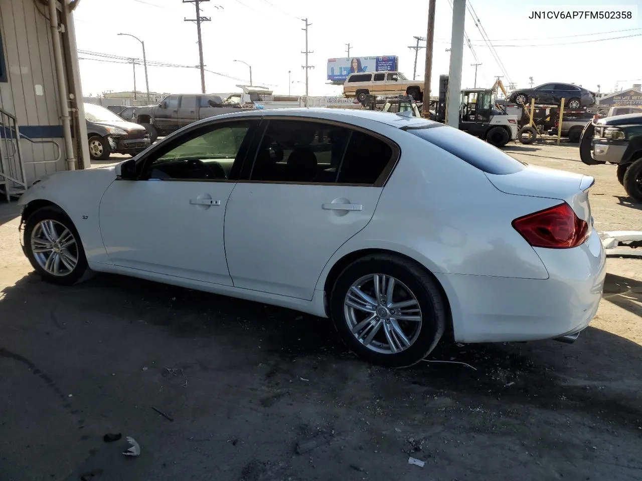 2015 Infiniti Q40 VIN: JN1CV6AP7FM502358 Lot: 79194474