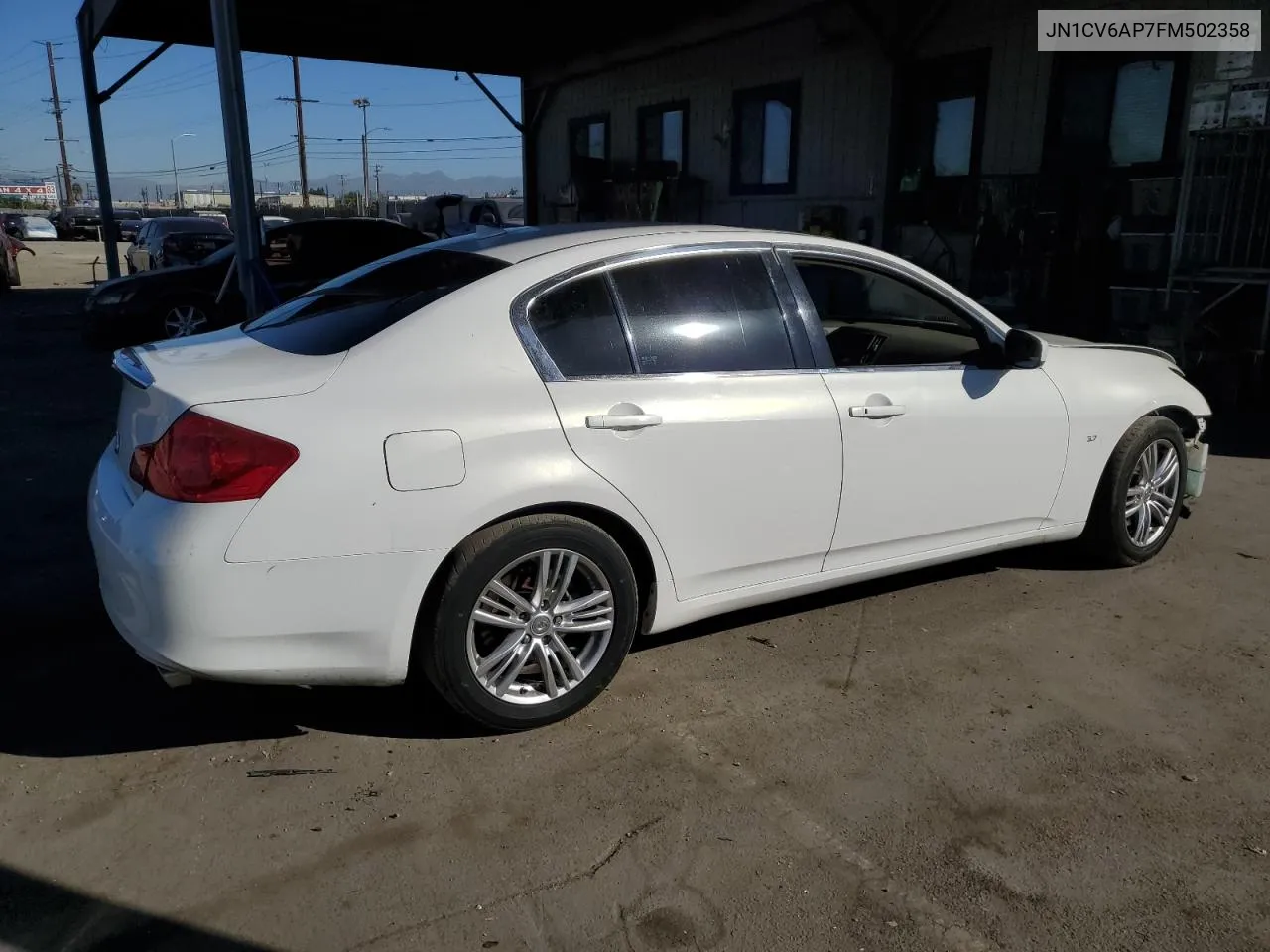 2015 Infiniti Q40 VIN: JN1CV6AP7FM502358 Lot: 79194474