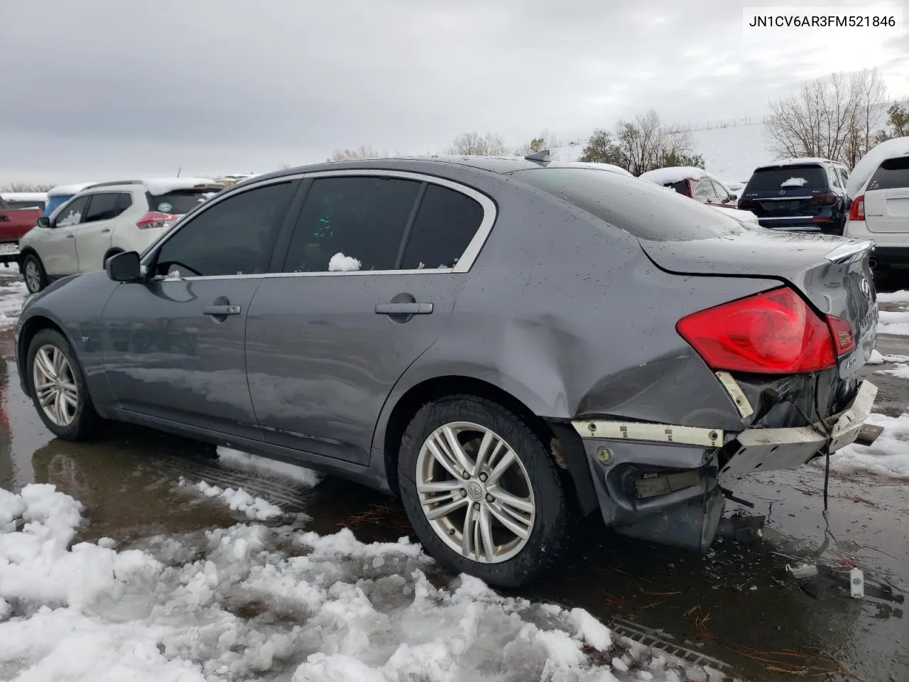 2015 Infiniti Q40 VIN: JN1CV6AR3FM521846 Lot: 79340044