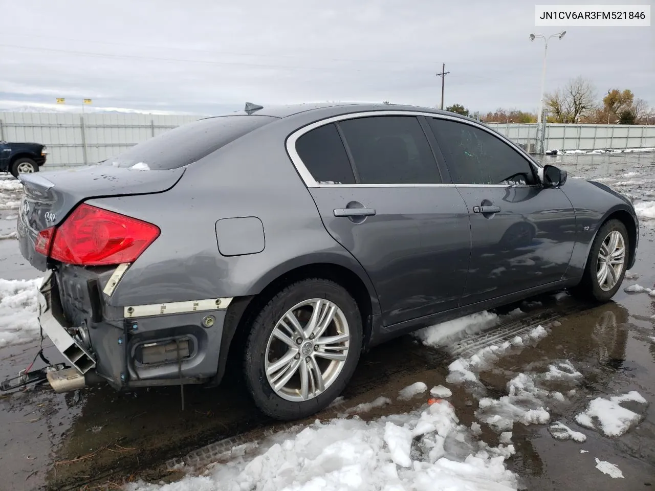 2015 Infiniti Q40 VIN: JN1CV6AR3FM521846 Lot: 79340044