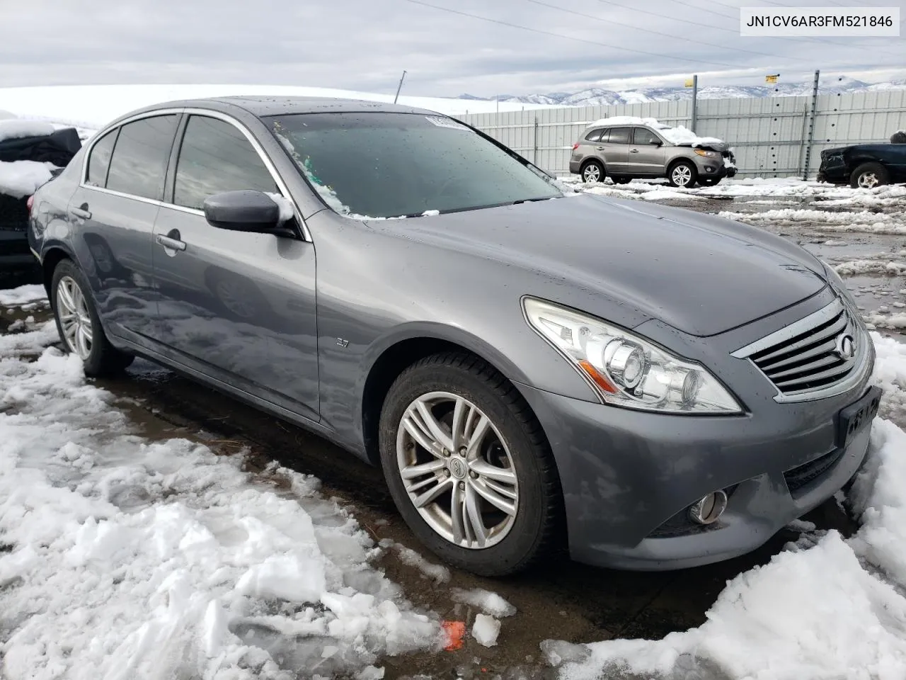 2015 Infiniti Q40 VIN: JN1CV6AR3FM521846 Lot: 79340044