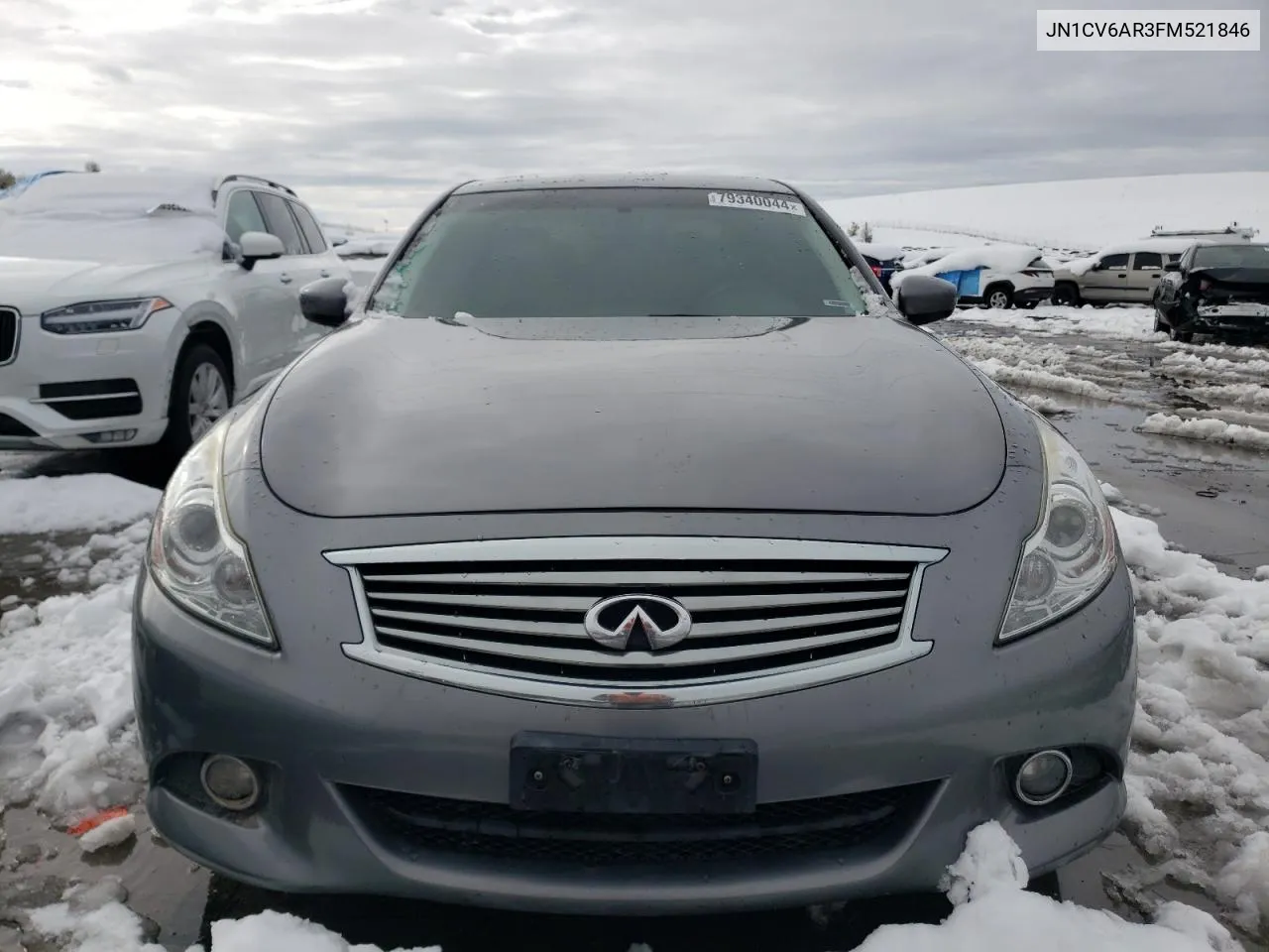 2015 Infiniti Q40 VIN: JN1CV6AR3FM521846 Lot: 79340044