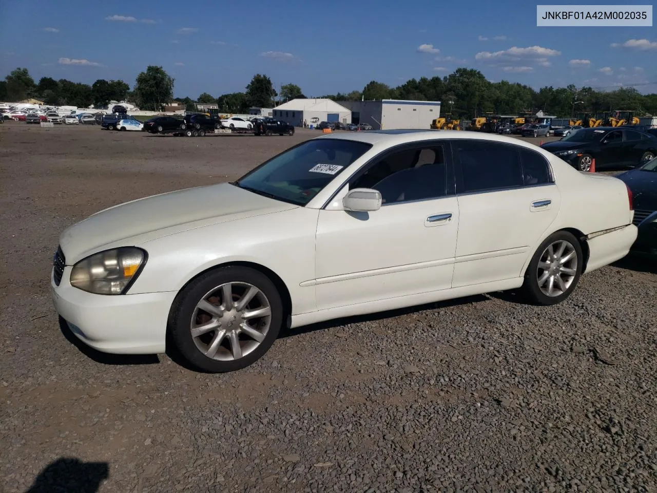 2002 Infiniti Q45 VIN: JNKBF01A42M002035 Lot: 68727644