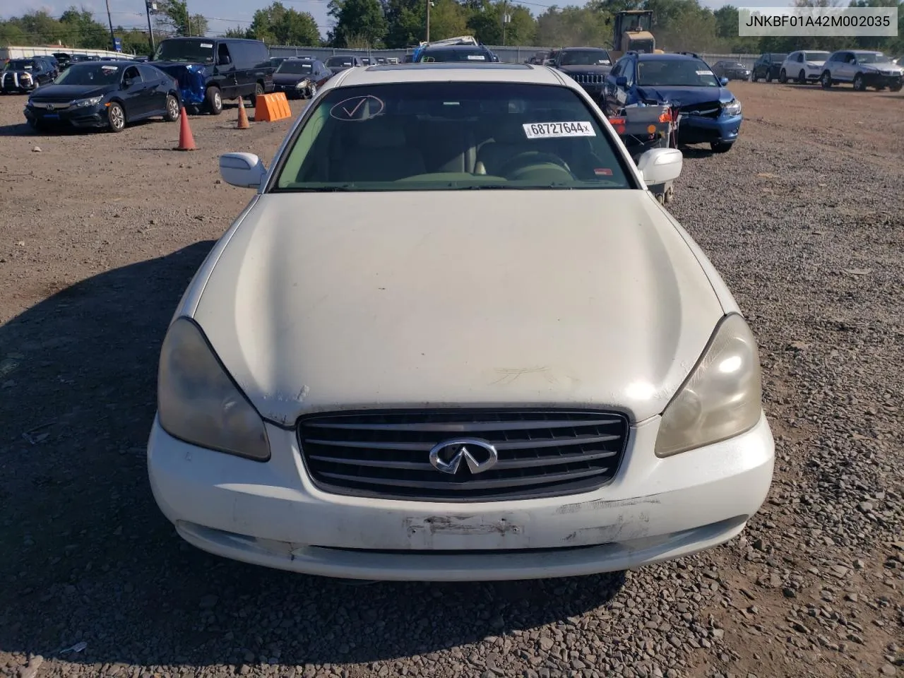 2002 Infiniti Q45 VIN: JNKBF01A42M002035 Lot: 68727644