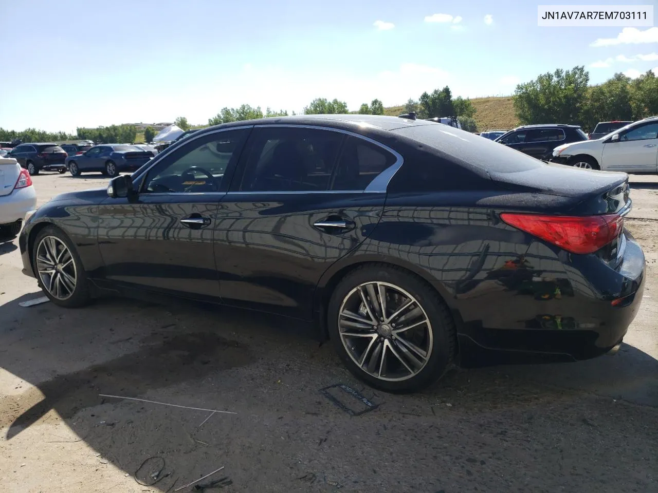 2012 Infiniti Q50 Hybrid Premium VIN: JN1AV7AR7EM703111 Lot: 61917044