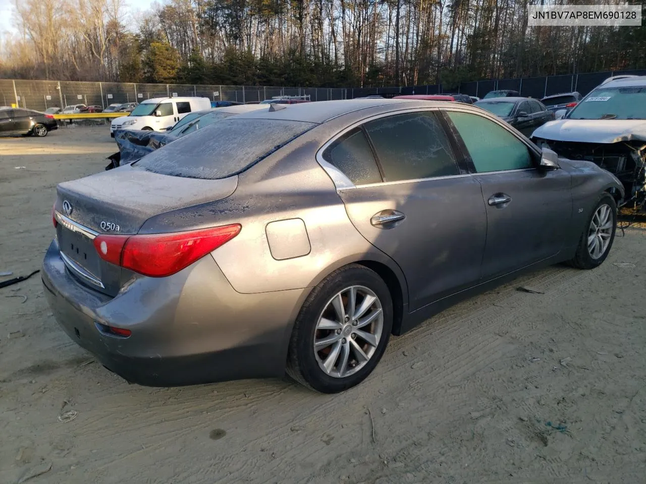 JN1BV7AP8EM690128 2014 Infiniti Q50 Base