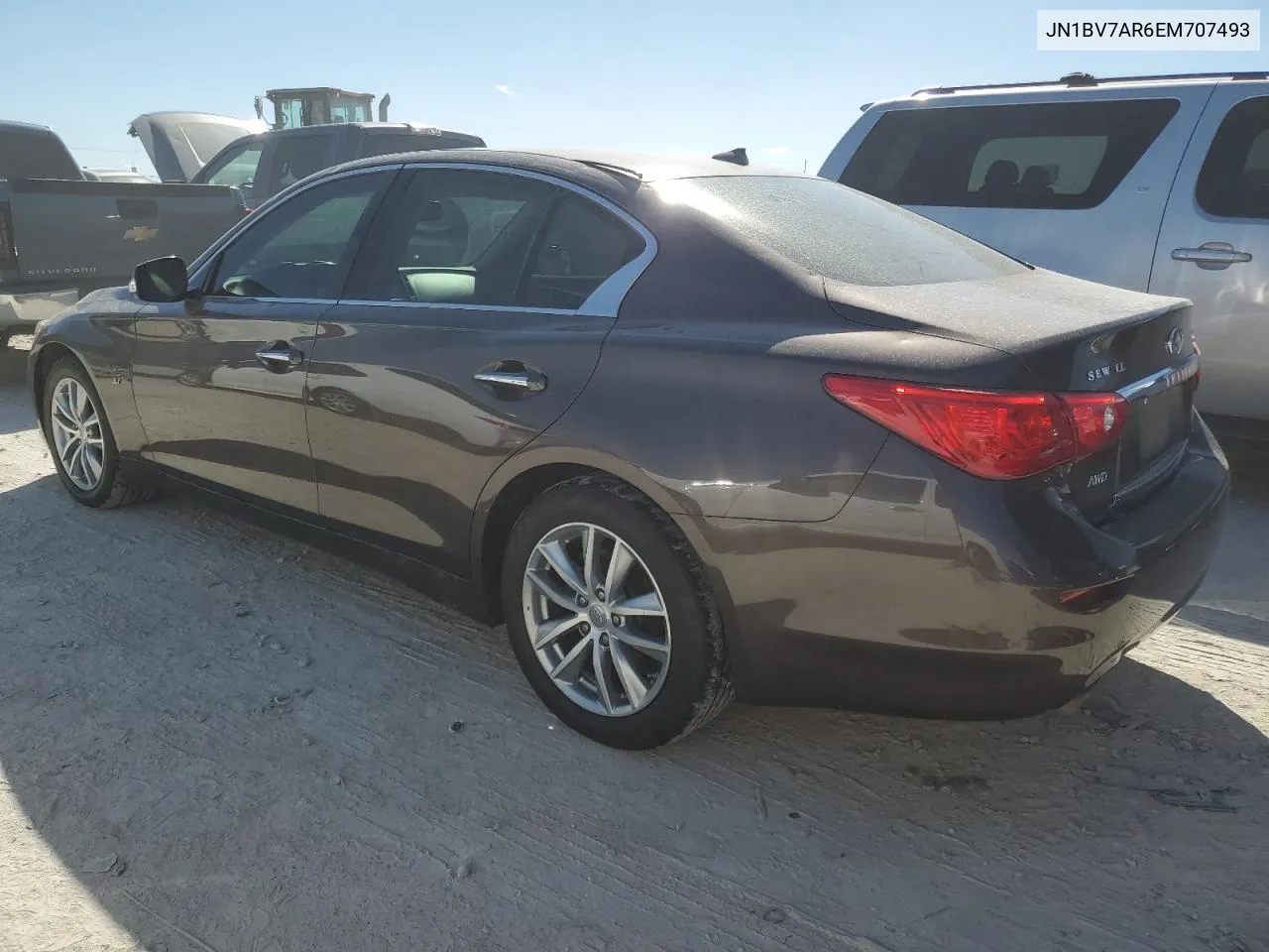 JN1BV7AR6EM707493 2014 Infiniti Q50 Base