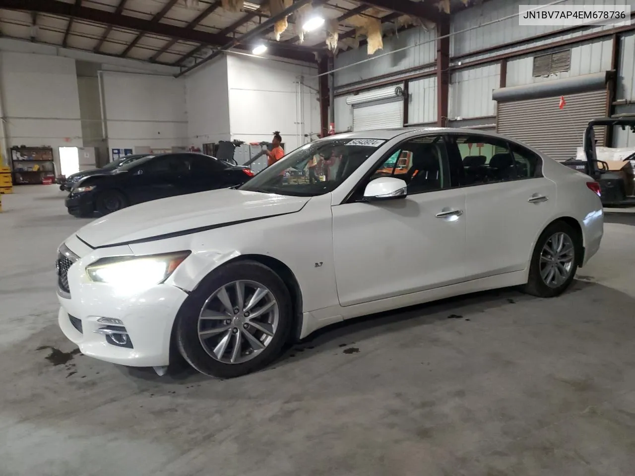 JN1BV7AP4EM678736 2014 Infiniti Q50 Base