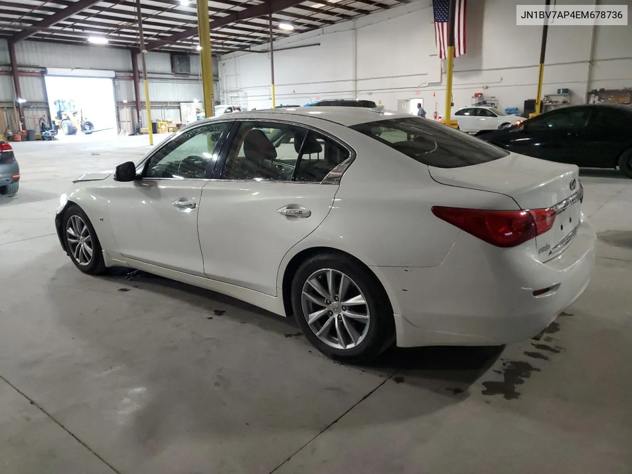 2014 Infiniti Q50 Base VIN: JN1BV7AP4EM678736 Lot: 54543924