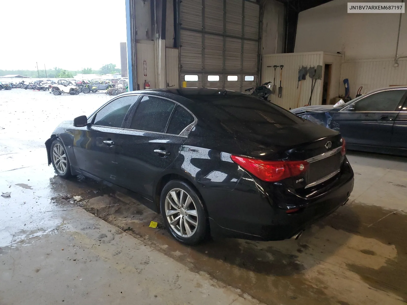 JN1BV7ARXEM687197 2014 Infiniti Q50 Base