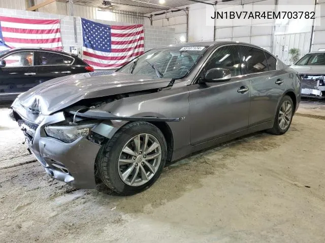 JN1BV7AR4EM703782 2014 Infiniti Q50 Base