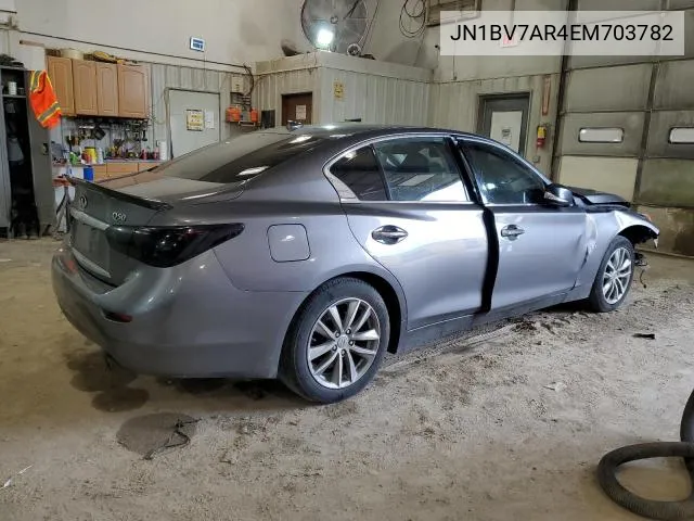 JN1BV7AR4EM703782 2014 Infiniti Q50 Base