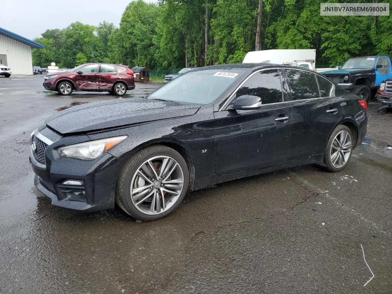 2014 Infiniti Q50 Base VIN: JN1BV7AR6EM698004 Lot: 56767524